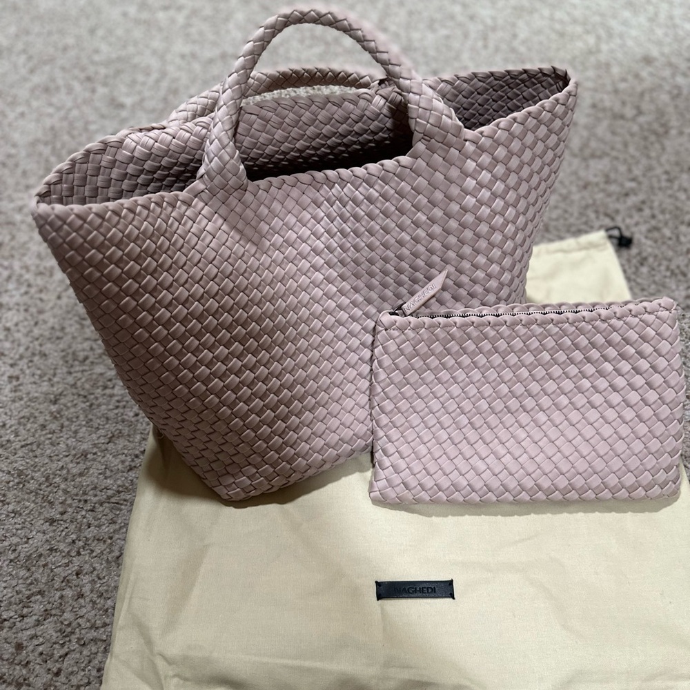 Naghedi St Barths Medium Tote Bag with Pouch